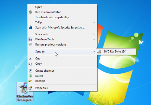 Как изменять контекстные меню Windows с помощью FileMenu Tools